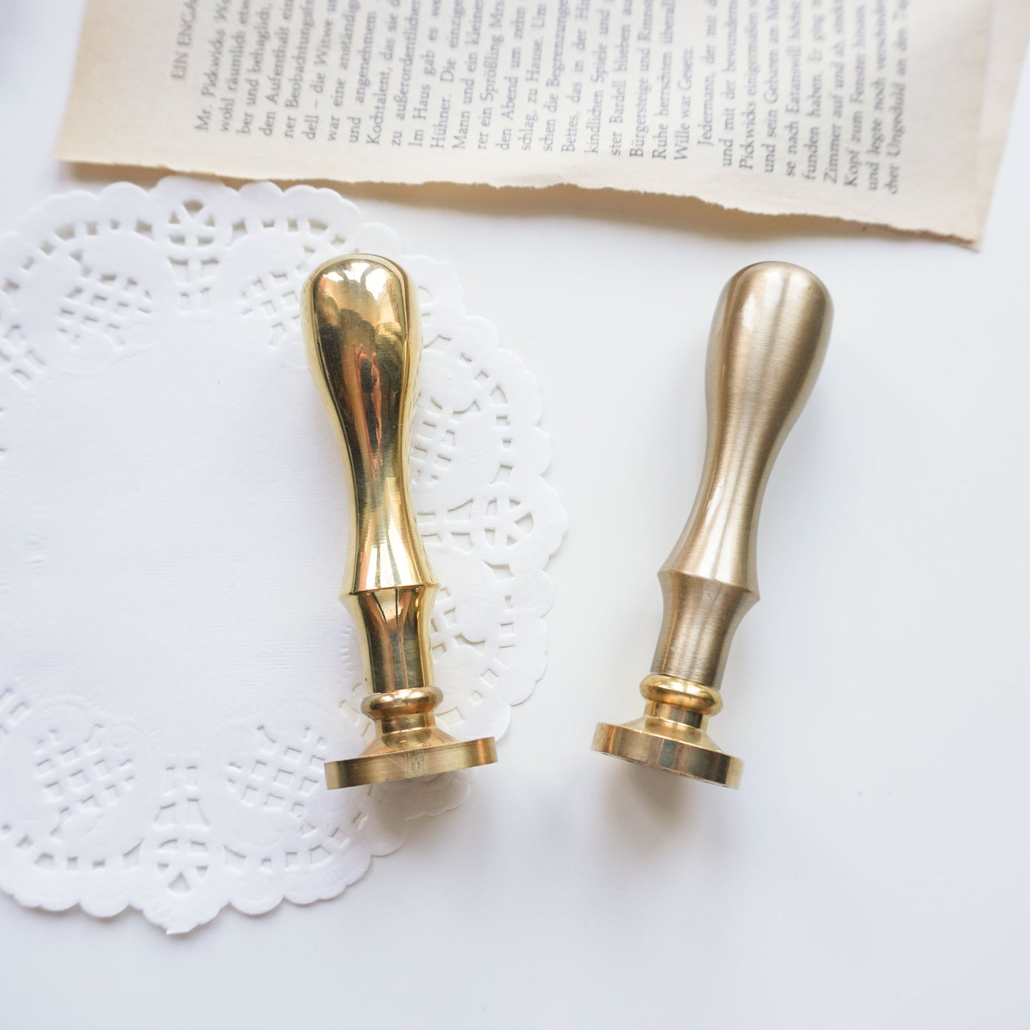 Brass Handle for Wax Seal Stamps