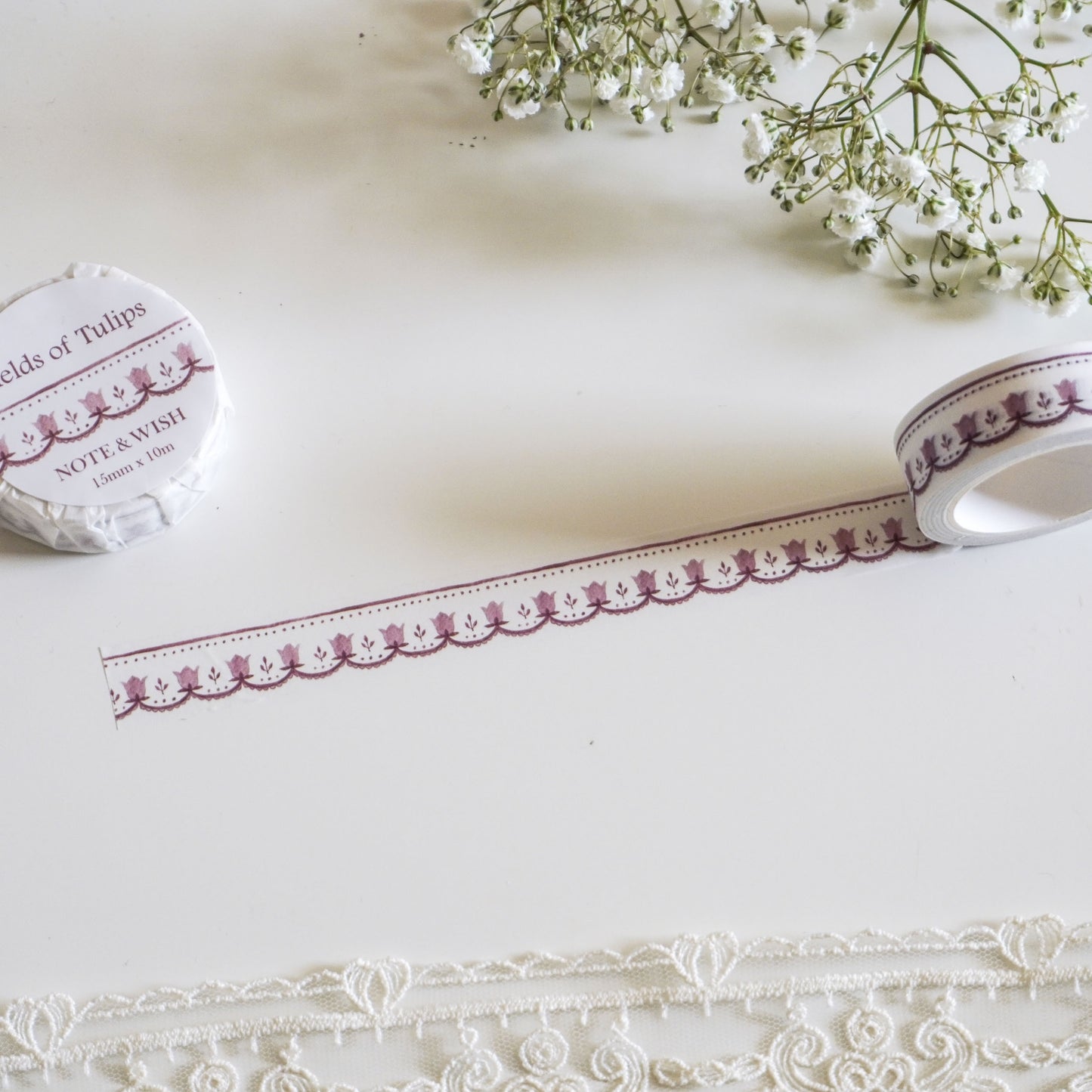 Field of Tulips (pink) Washi Tape