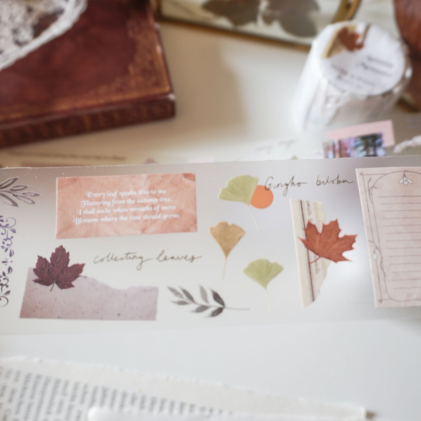 Autumn Memento PET Tape