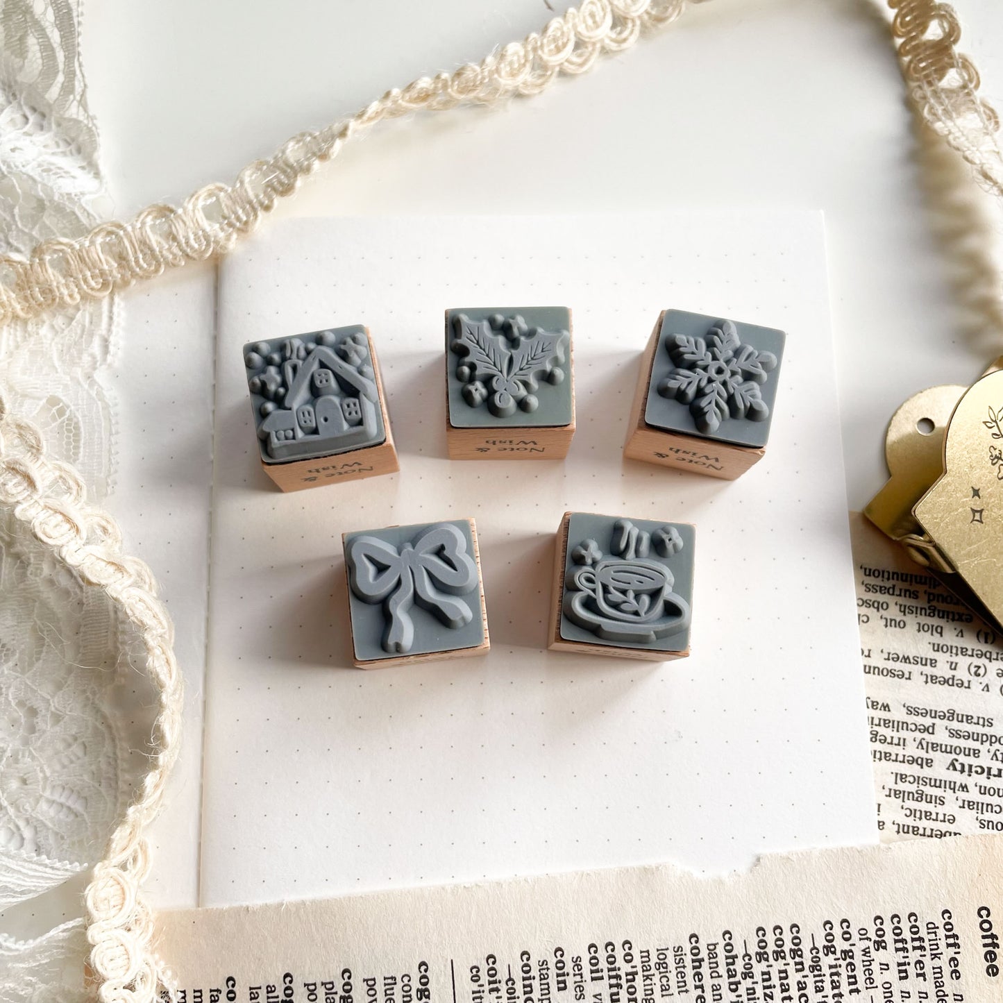Cosy Season Rubber Stamps