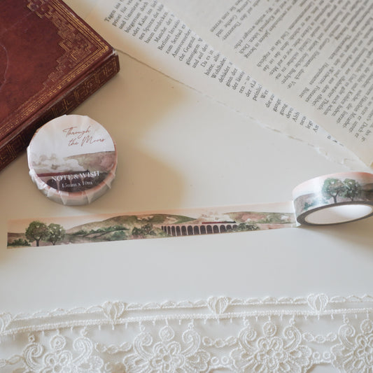 Through the Moors Washi Tape, Note & Wish Washi
