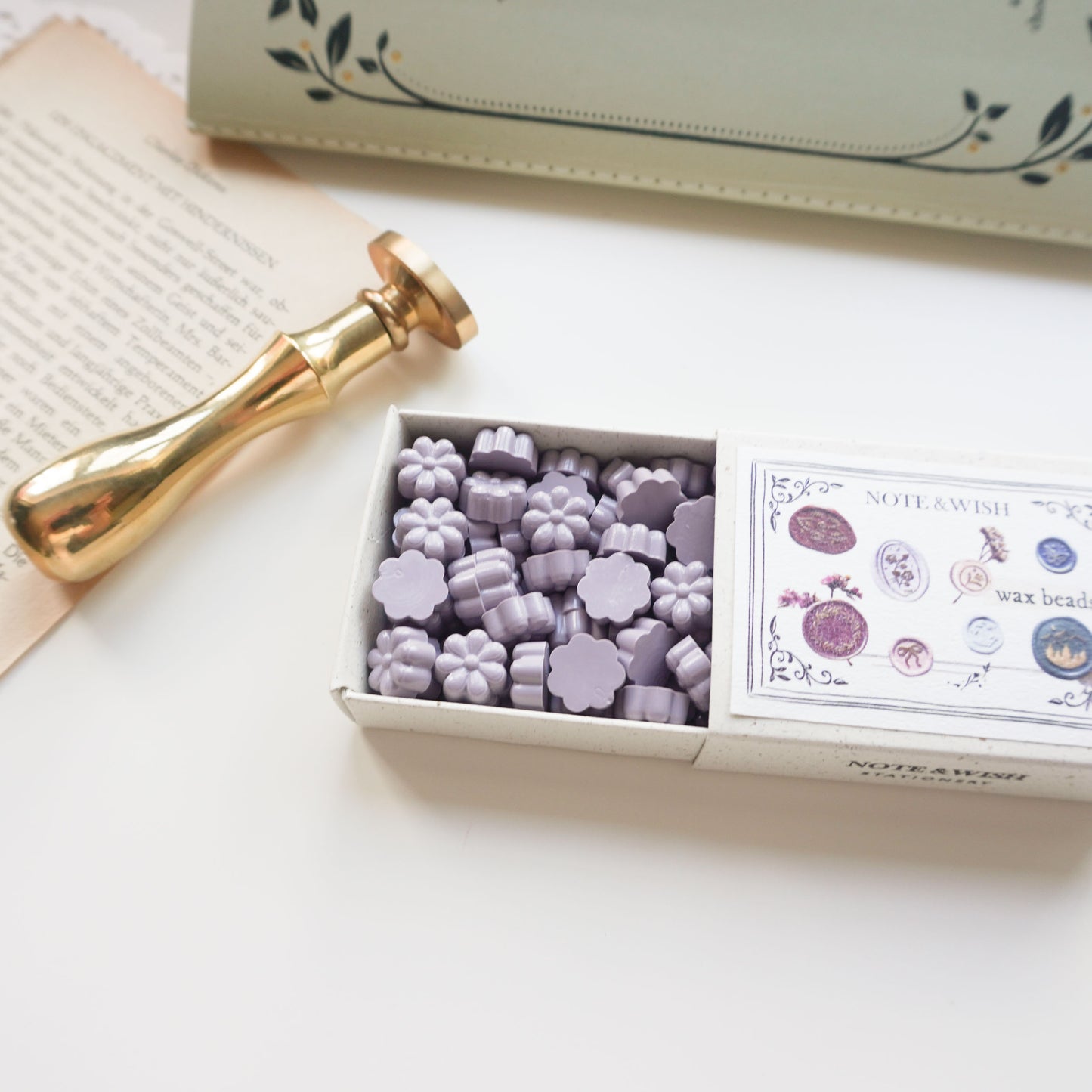 Purple - Flower Shaped Wax