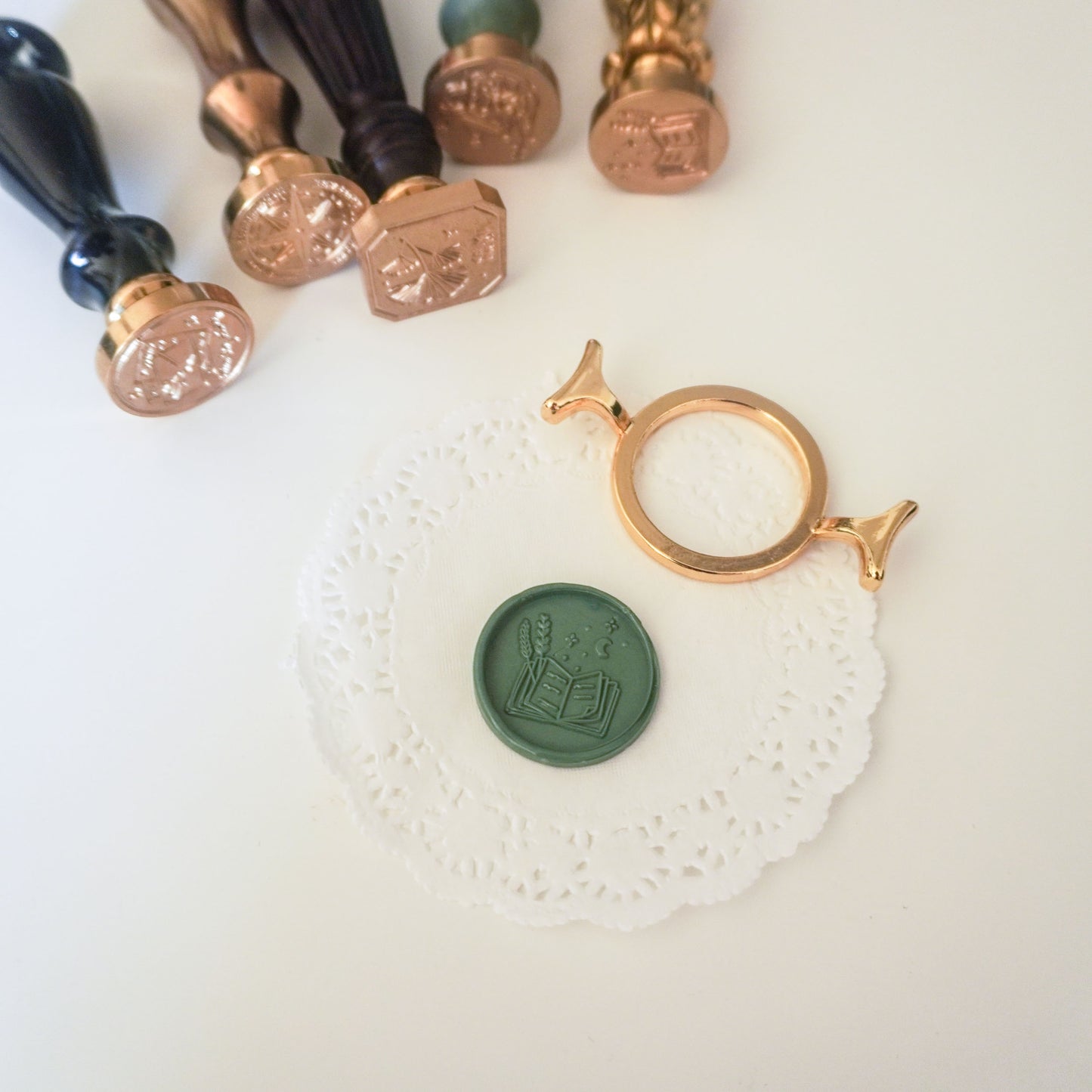 Circular Wax Stamp Mould