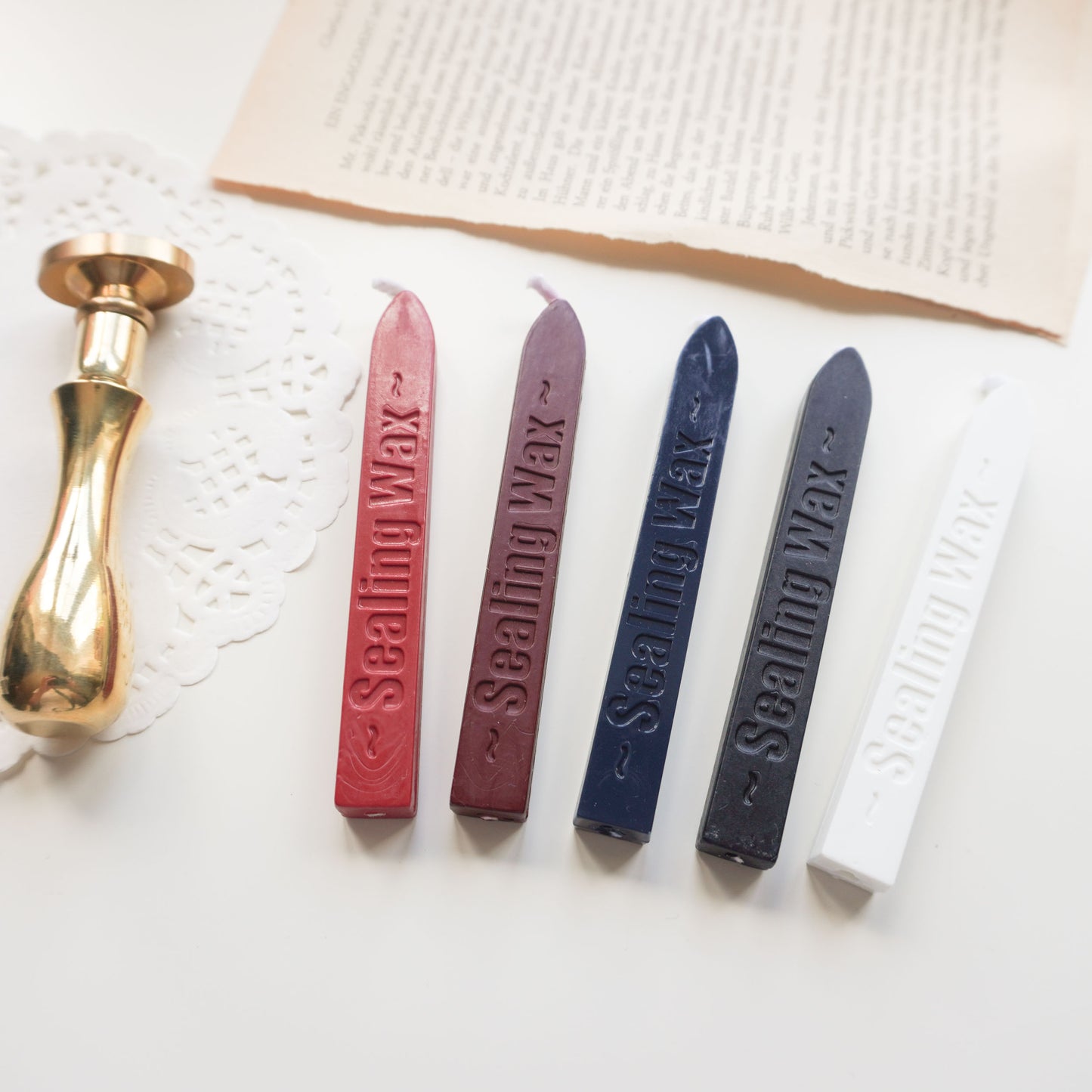 Sealing Wax with Wick, Note & Wish Sealing Wax