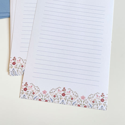 Flower Letter Writing Set