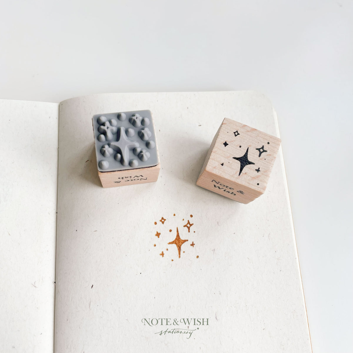 SECONDS - Mini Rubber Stamps