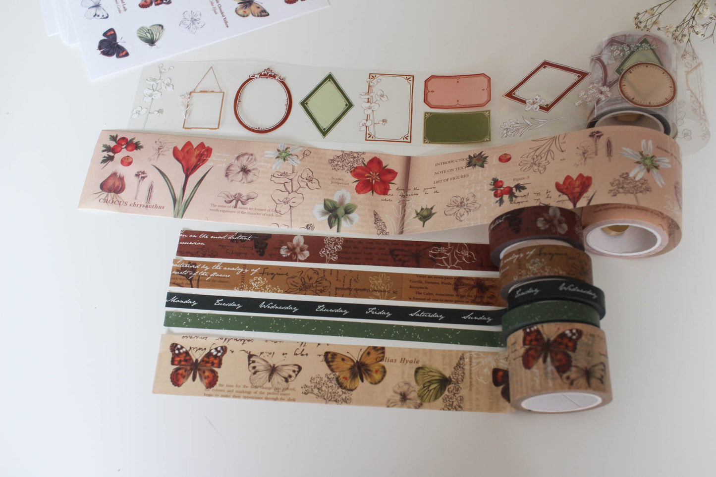 Meadow Notes Slim Washi Tape