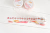 Summer Numbers and Days of the Week Washi Tape, Dates Washi Tape Set