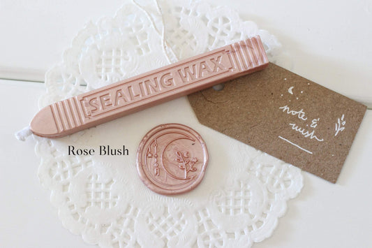 Pearlescent Pastel Sealing Sealing Wax with wick, Note & Wish Sealing Wax - Note And Wish