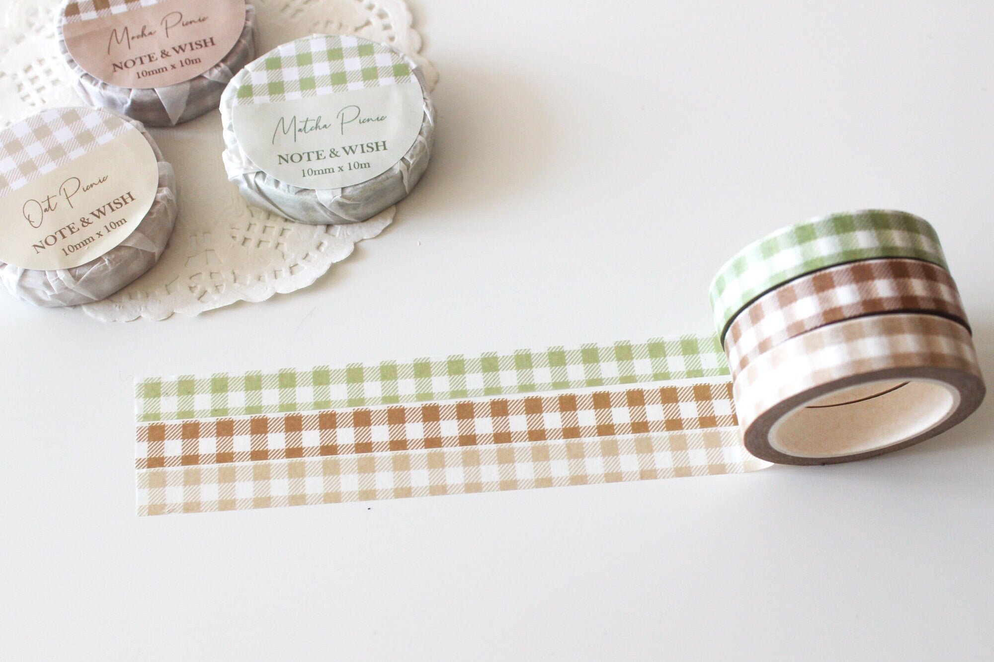 Cafe and Bakery Washi tape set of 2 — Hello, It's Wendy