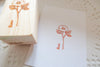 Rosa Rubber Stamp, Note & Wish Rubber Stamp