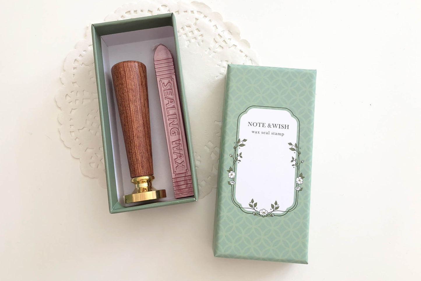 Mistletoe Wax Seal Stamp, Note & Wish Original Seal Stamp