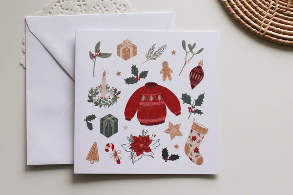 Cosy Festive Days Greeting Card