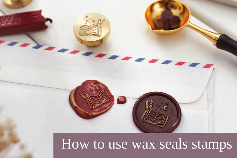 Wax Seal Kit DIY Beginner Kit Wax Sealing Wax Kit Wax Stamp Kit