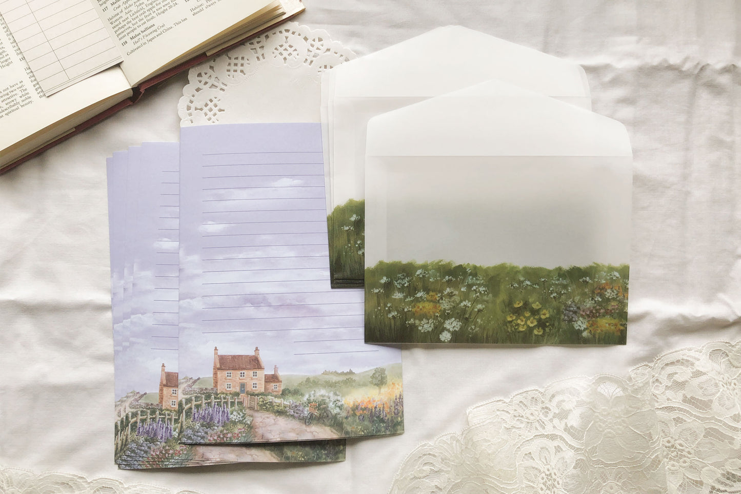 Secret Garden Letter Writing Set