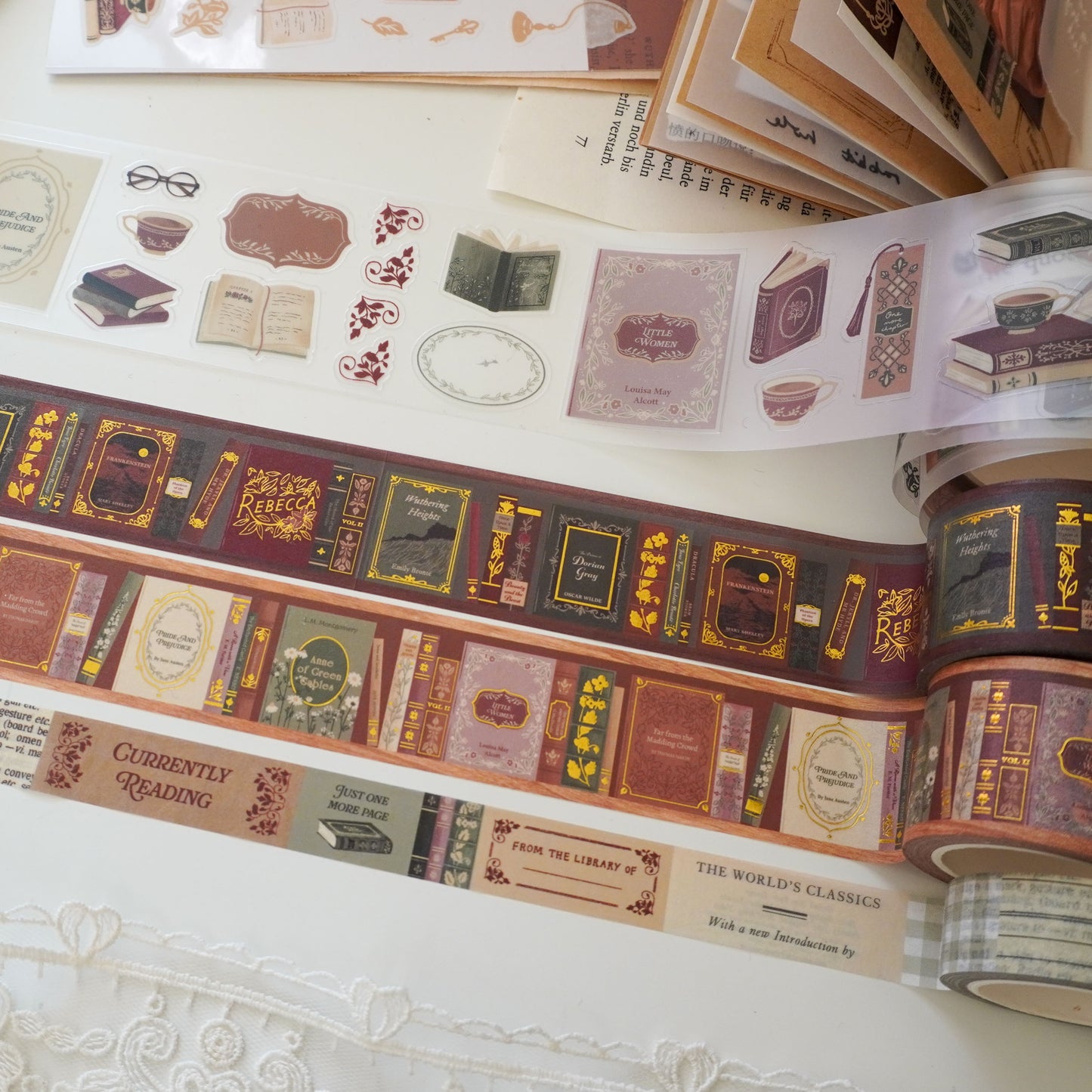 Library Chronicles Stationery Box