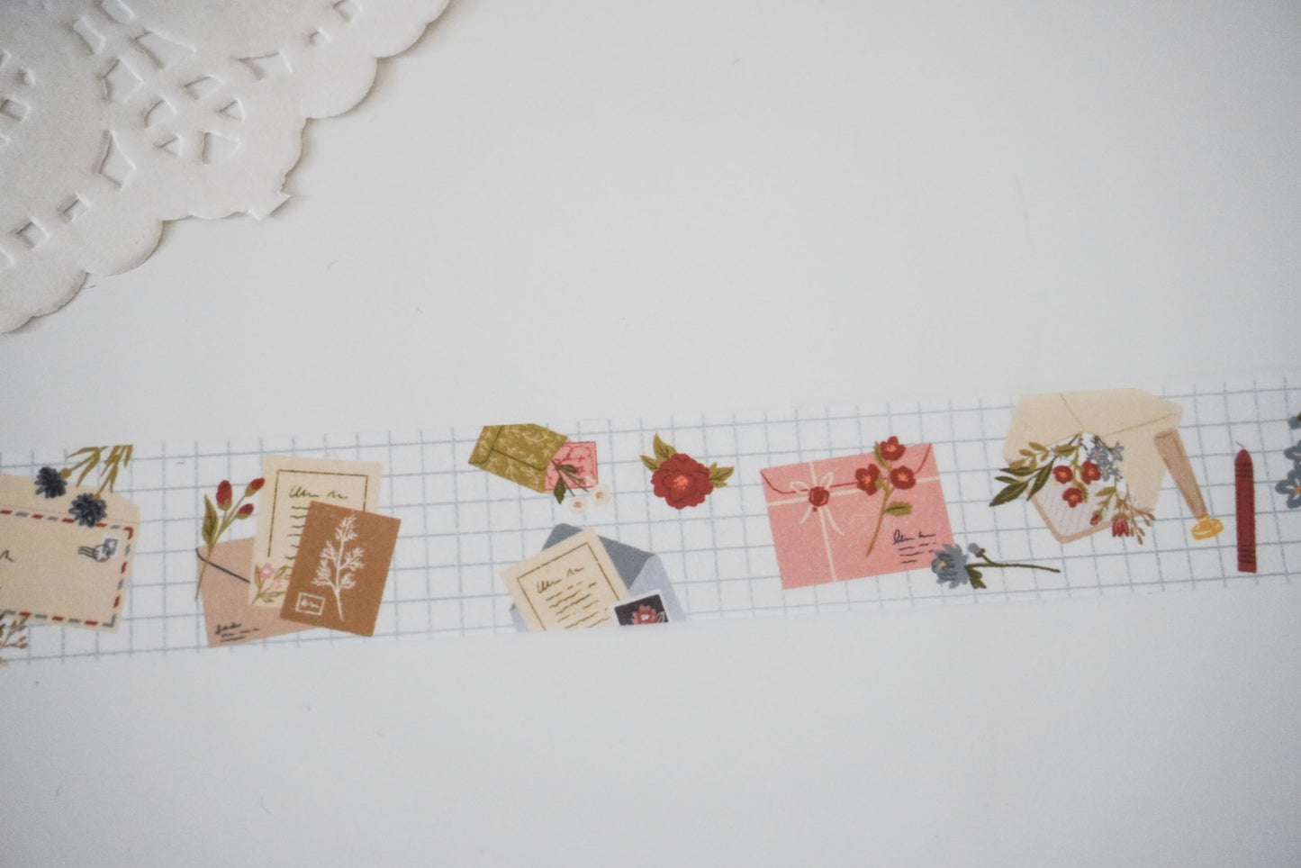 Floral Letters Washi Tape - Stationery & Letters Washi Tape