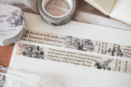 Storytime Alice Washi Tape