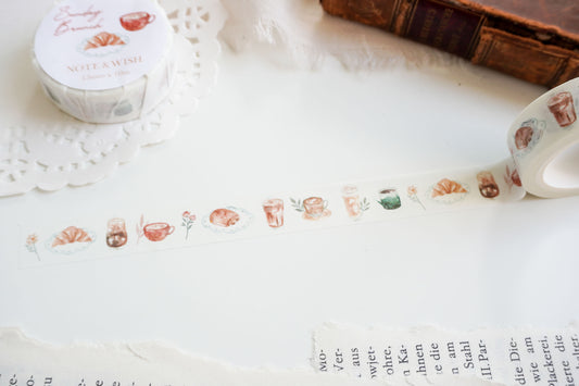 Sunday Brunch, Note & Wish Washi