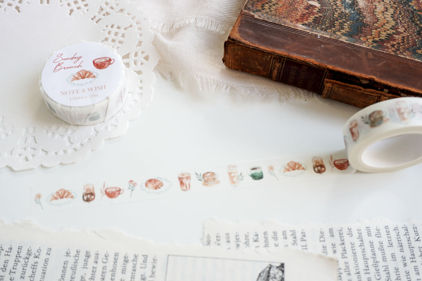 Sunday Brunch, Note & Wish Washi