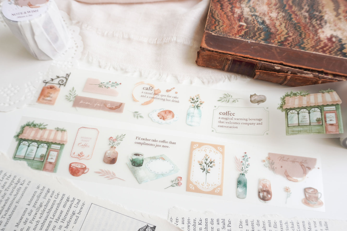 The Coffee Station PET Tape