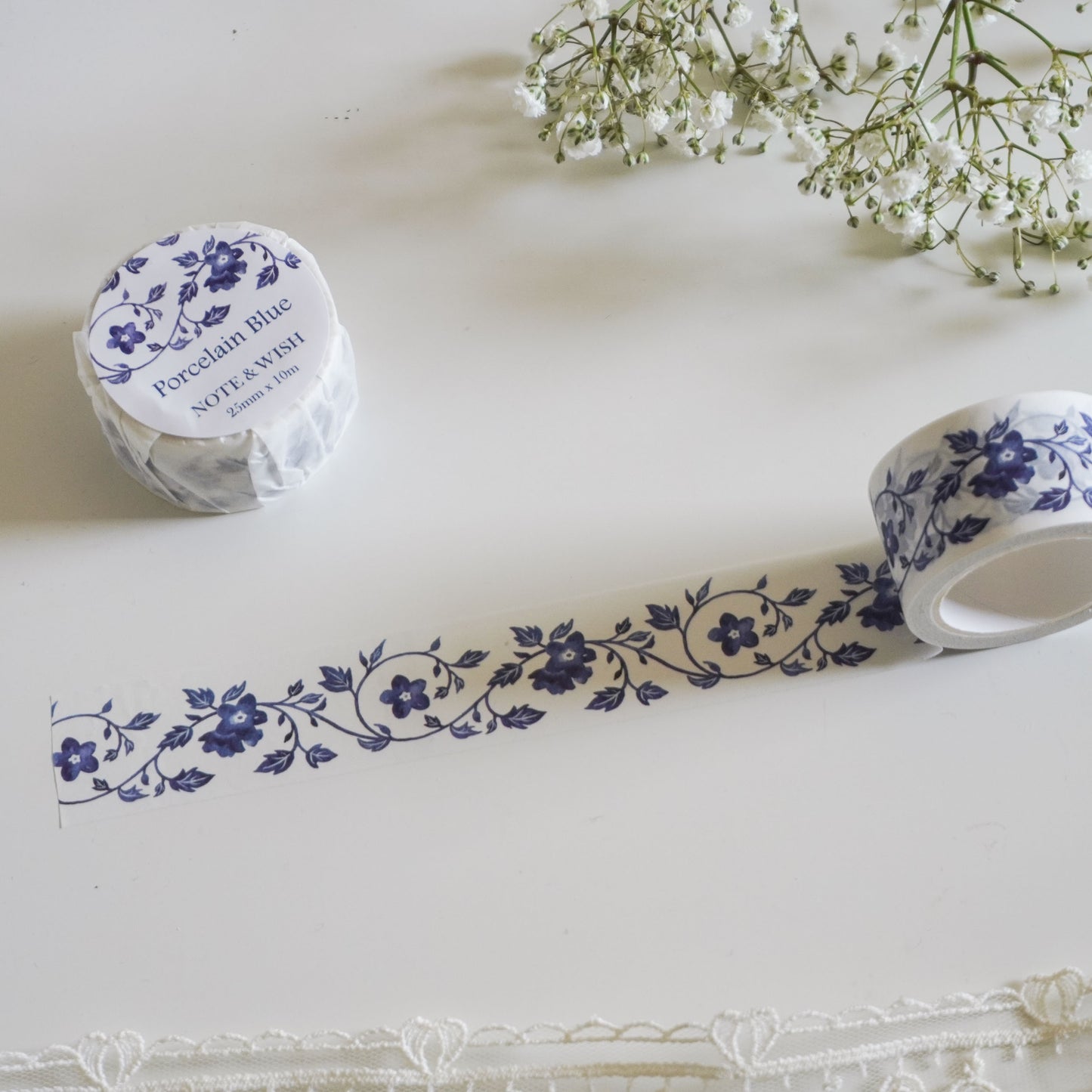 Porcelain Blue Washi Tape