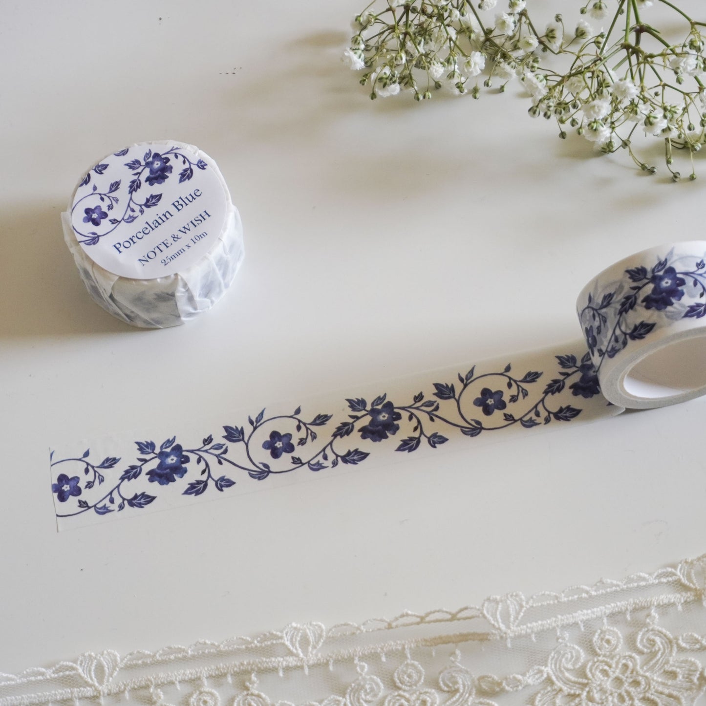 Porcelain Blue Washi Tape