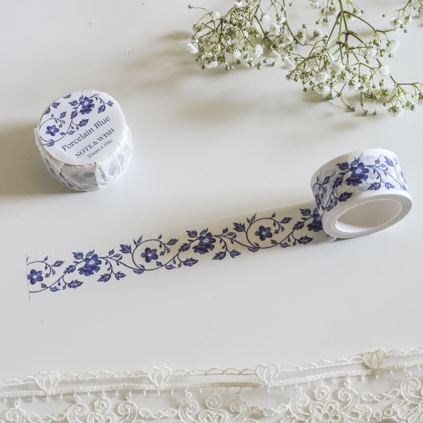 Porcelain Blue Washi Tape
