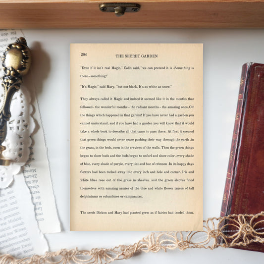 Secret Garden: Even If - Washi Paper Stickers