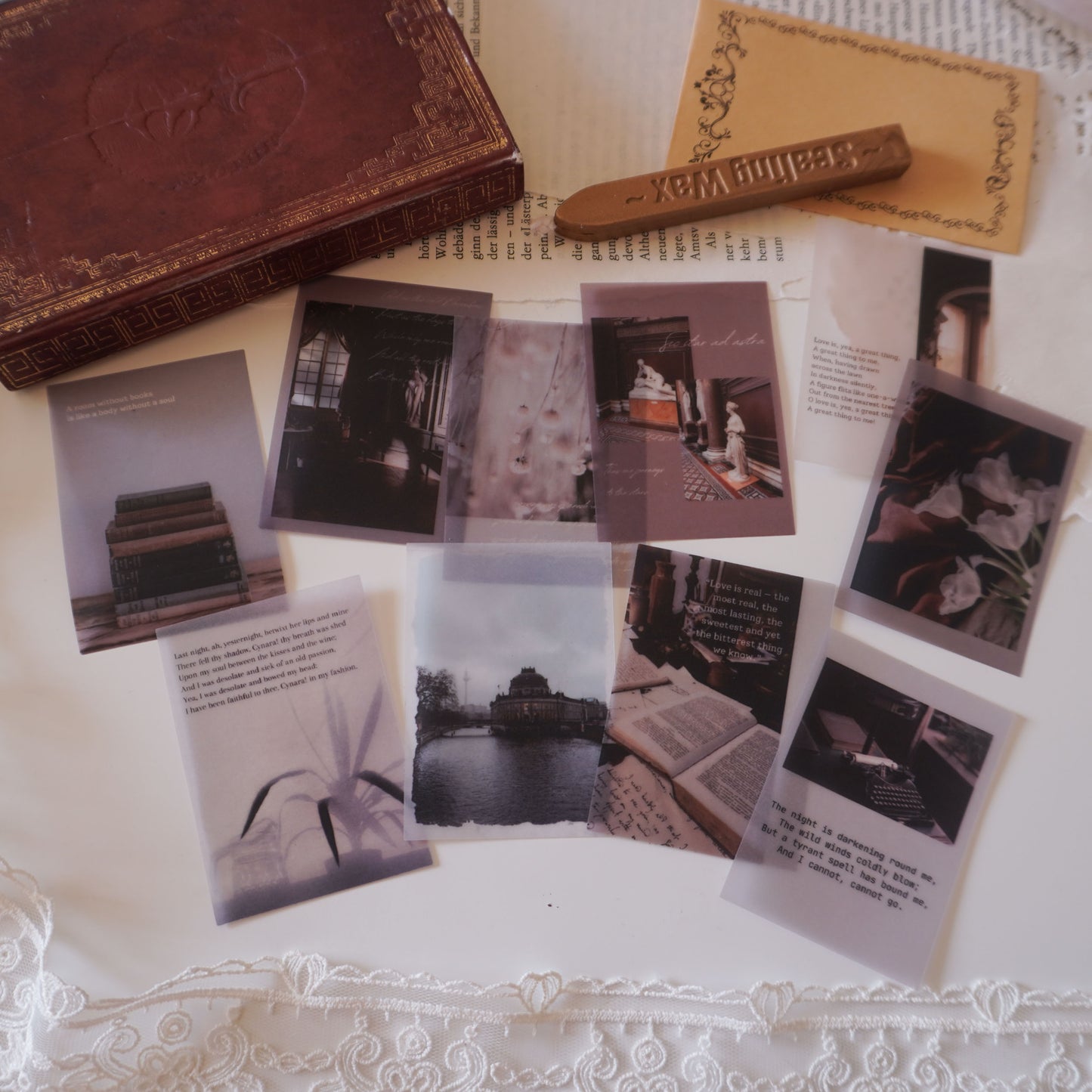 Vellum Paper Mini Postcards