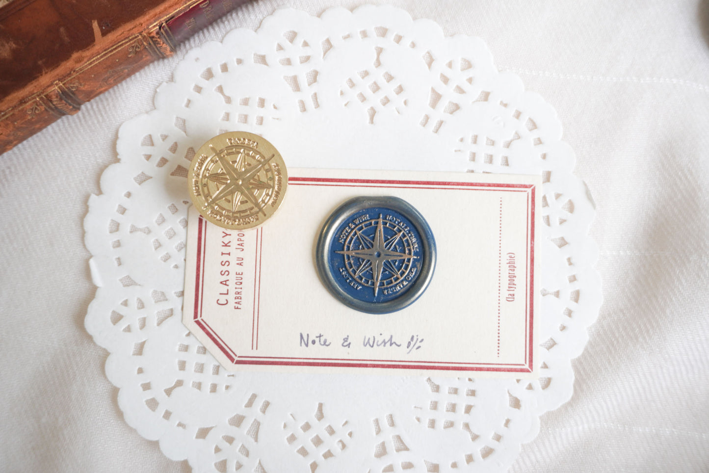 Travellers Wax Seal Stamp, Note & Wish Seal Stamp