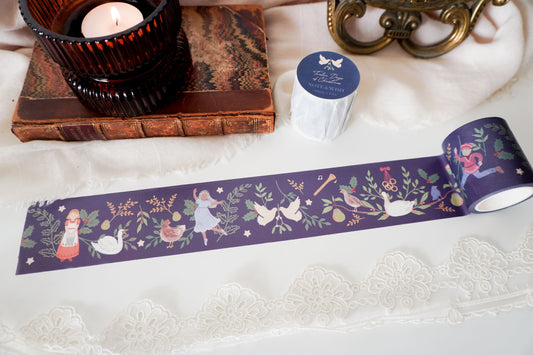Twelve Days of Christmas Washi Tape, Note & Wish Washi