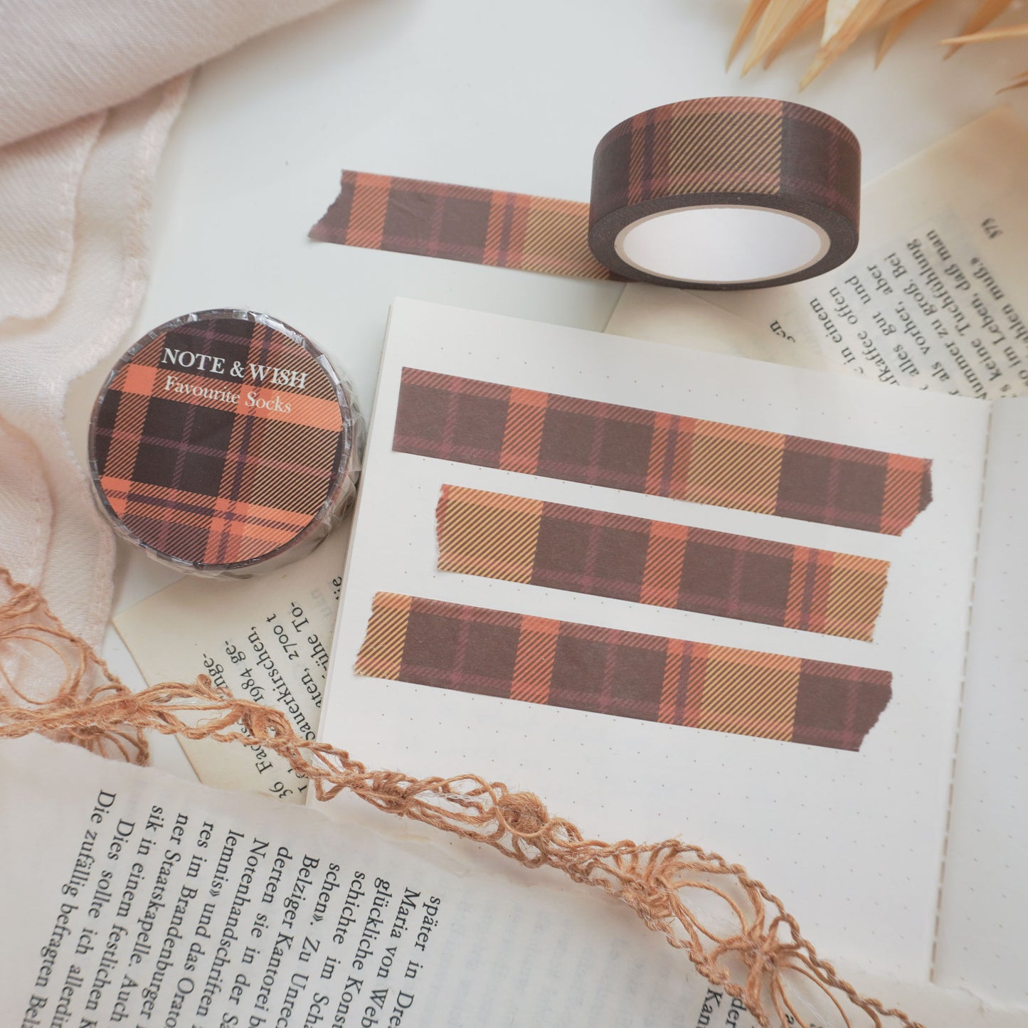 Favourite Socks, Autumn Washi Tape