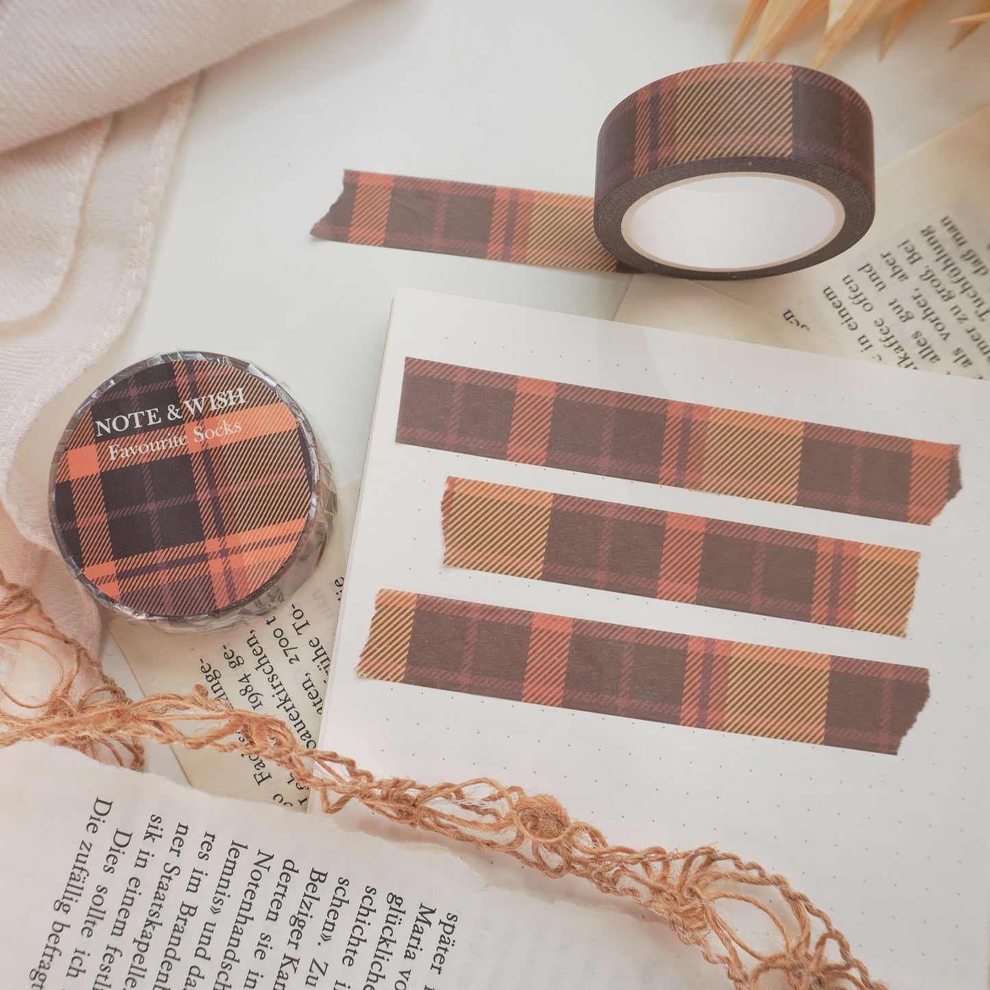Favourite Socks, Autumn Washi Tape