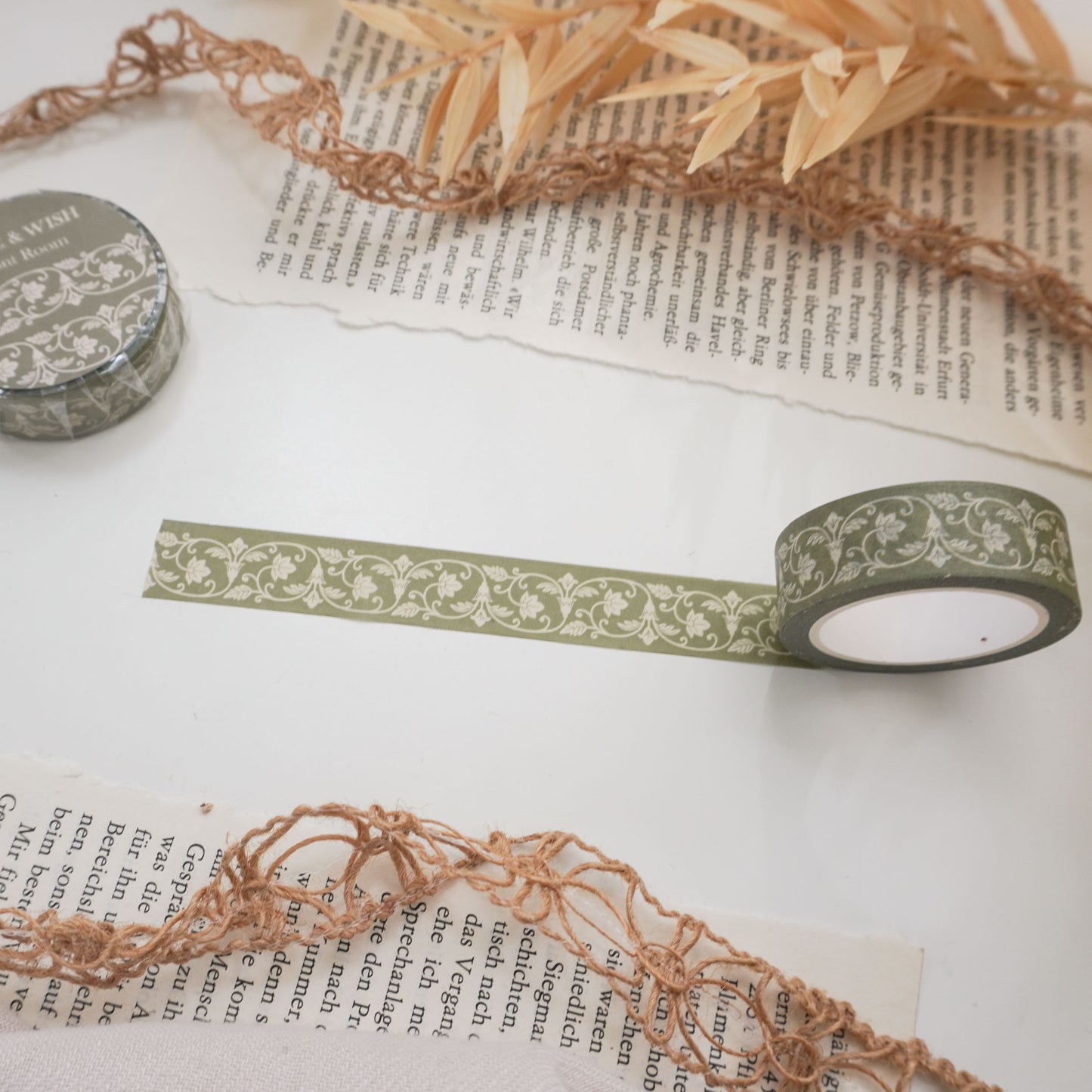 Front Room, Victorian Wallpaper Washi Tape