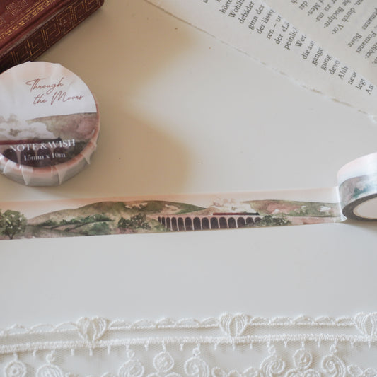 Through the Moors Washi Tape,  Note & Wish Washi