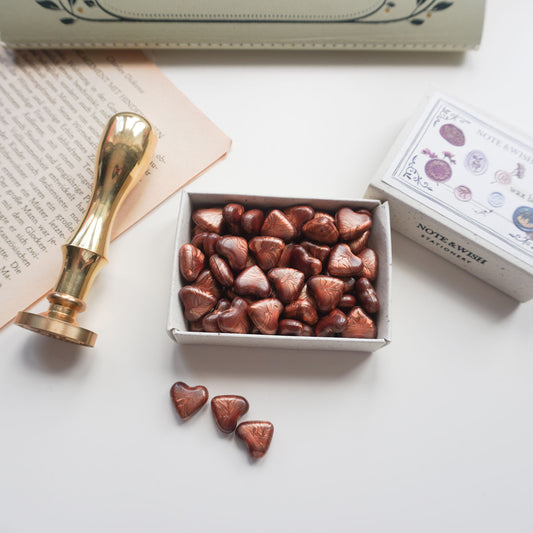 Bronze - Heart Shaped Wax