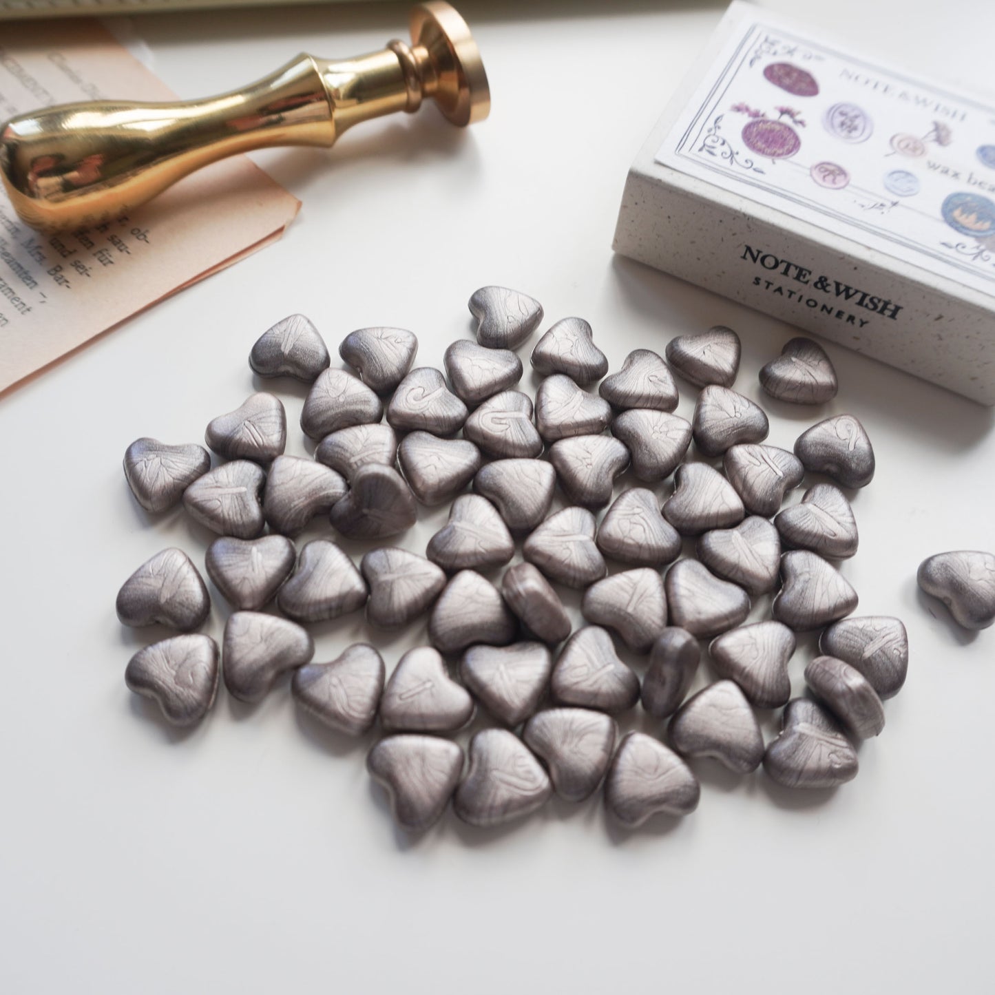 Champagne - Heart Shaped Wax