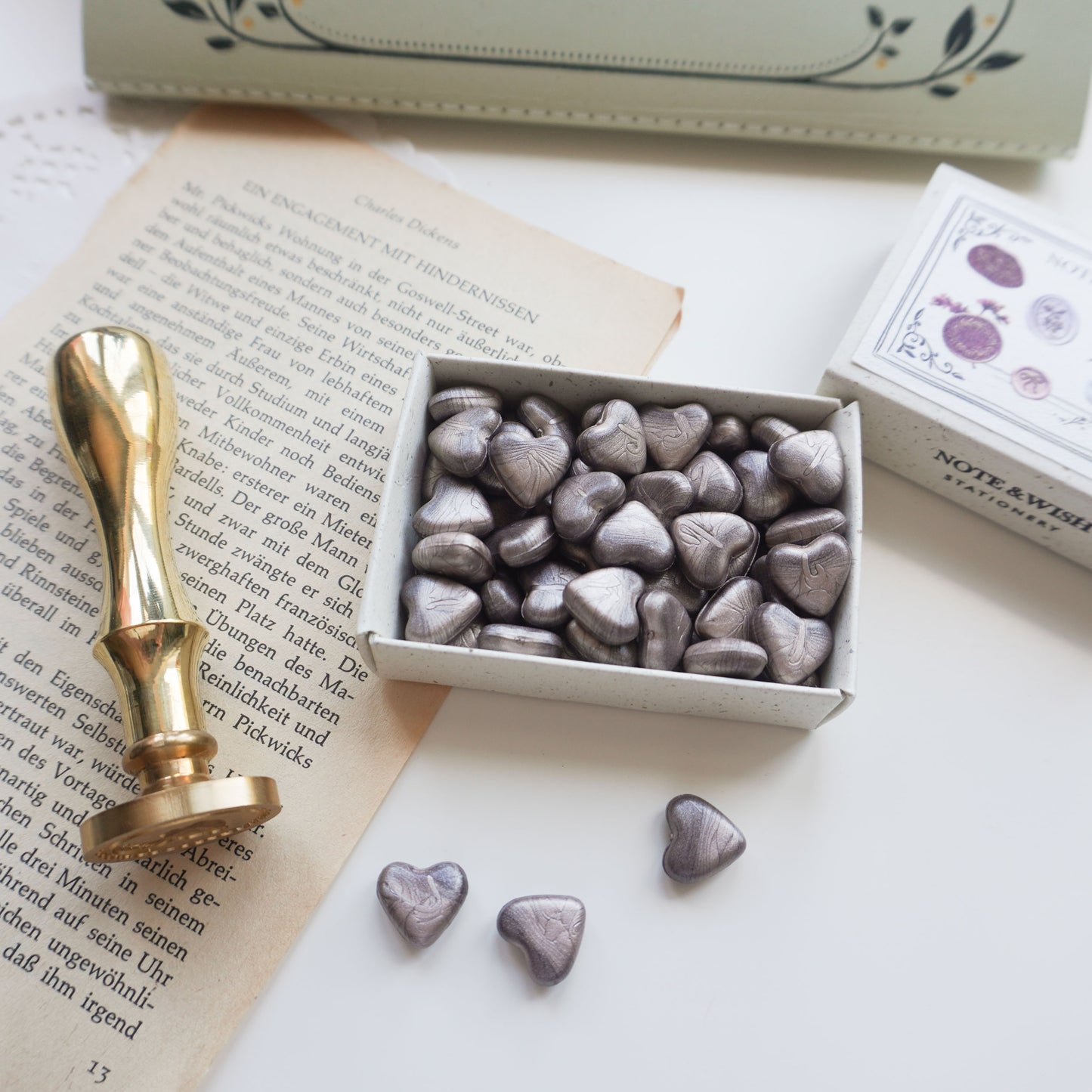 Champagne - Heart Shaped Wax