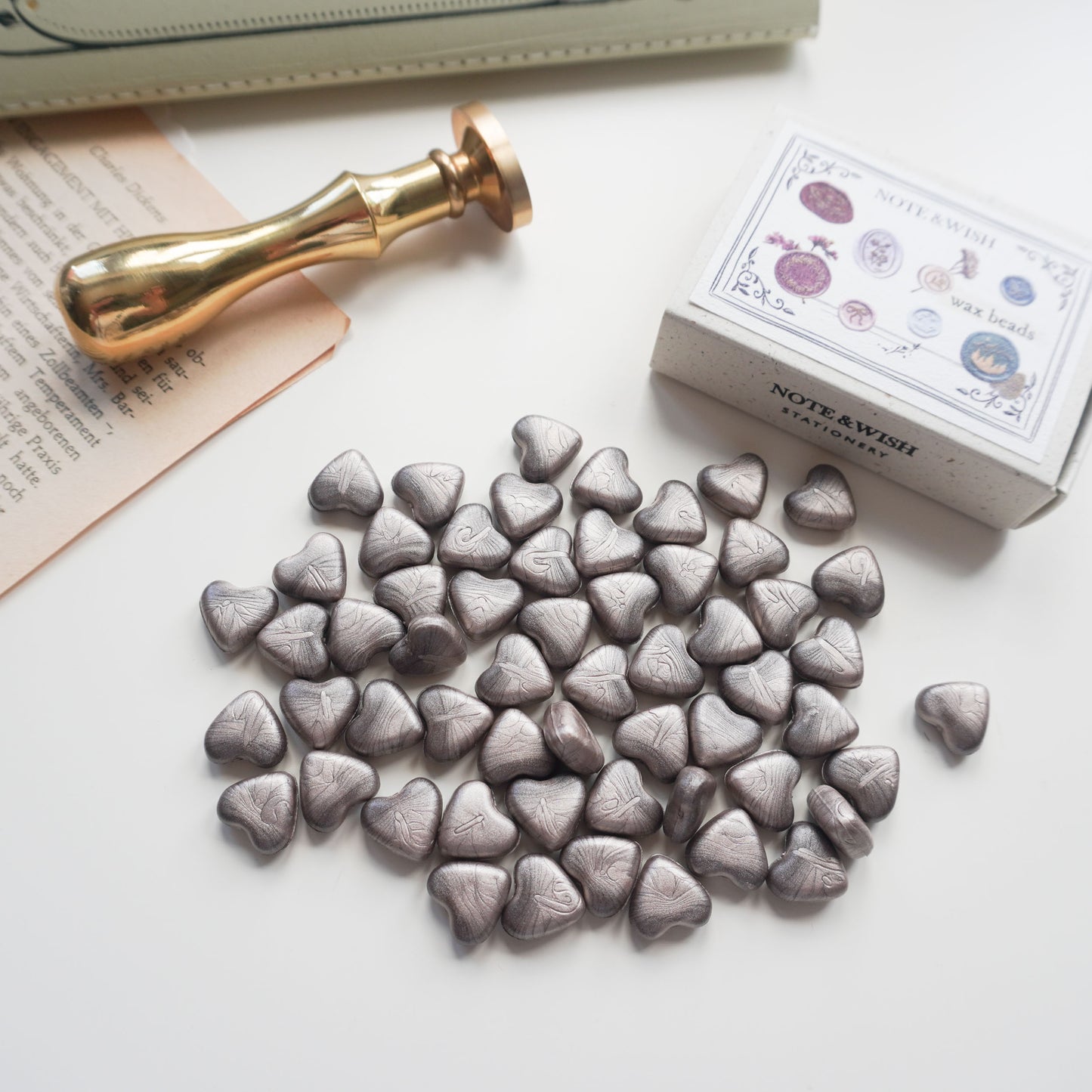 Champagne - Heart Shaped Wax