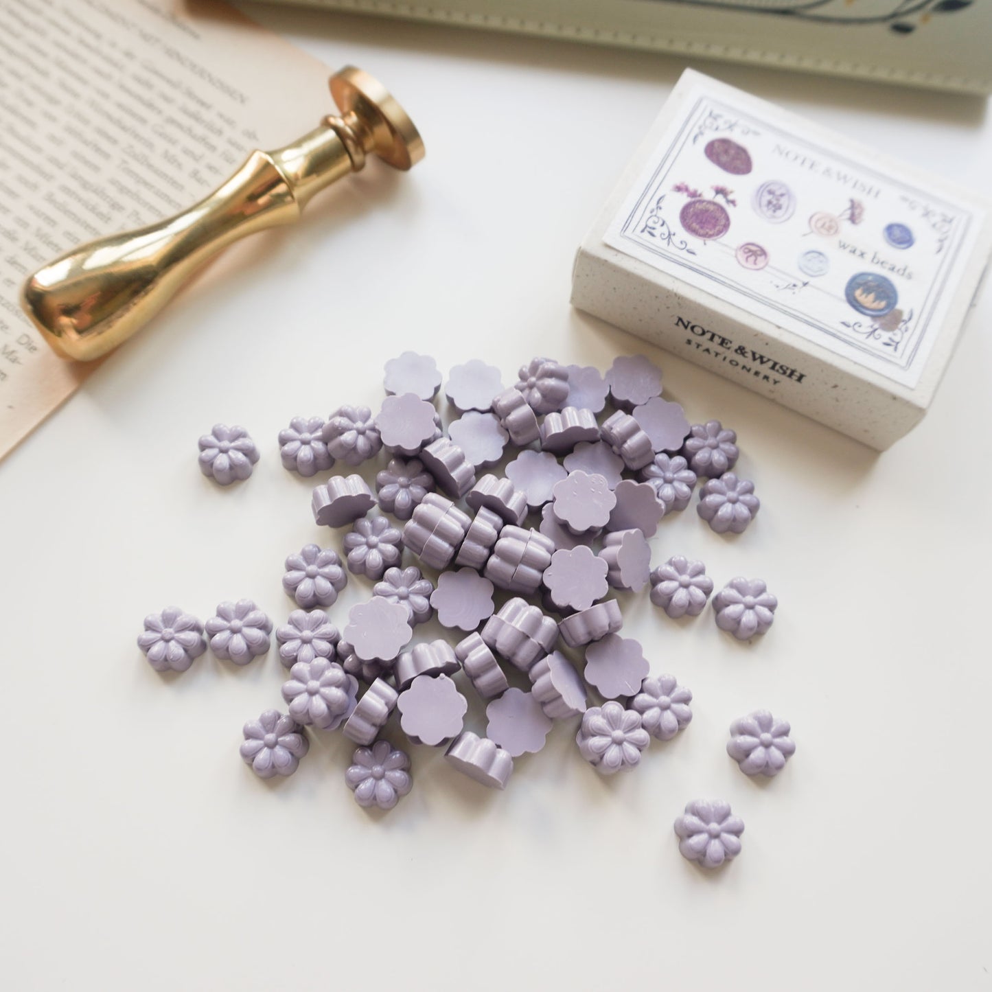 Purple - Flower Shaped Wax