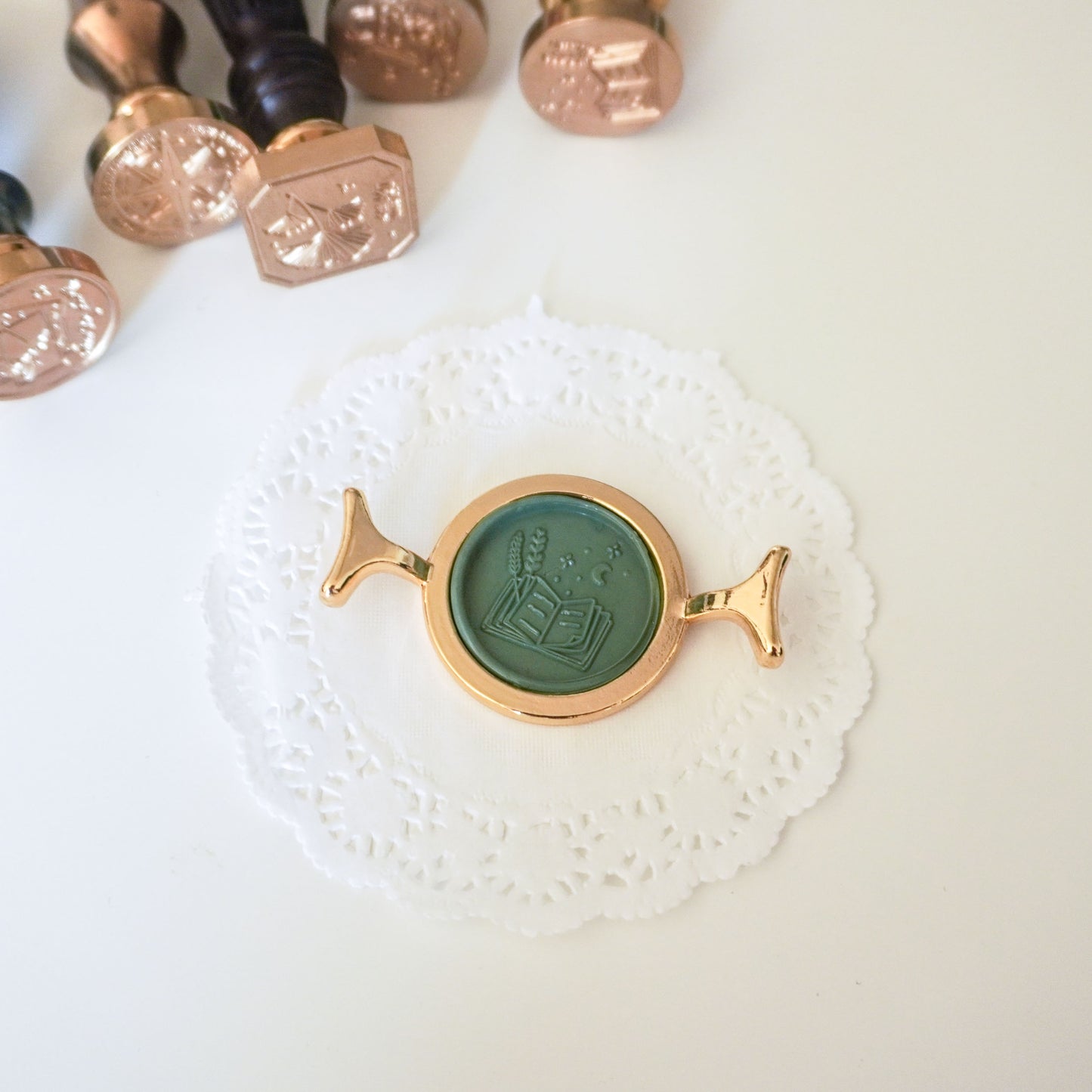 Circular Wax Stamp Mould