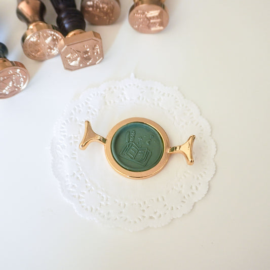 Circular Wax Stamp Mould