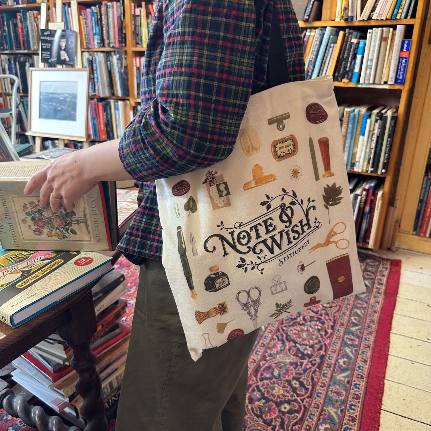 Stationery Essential Canvas Totebag