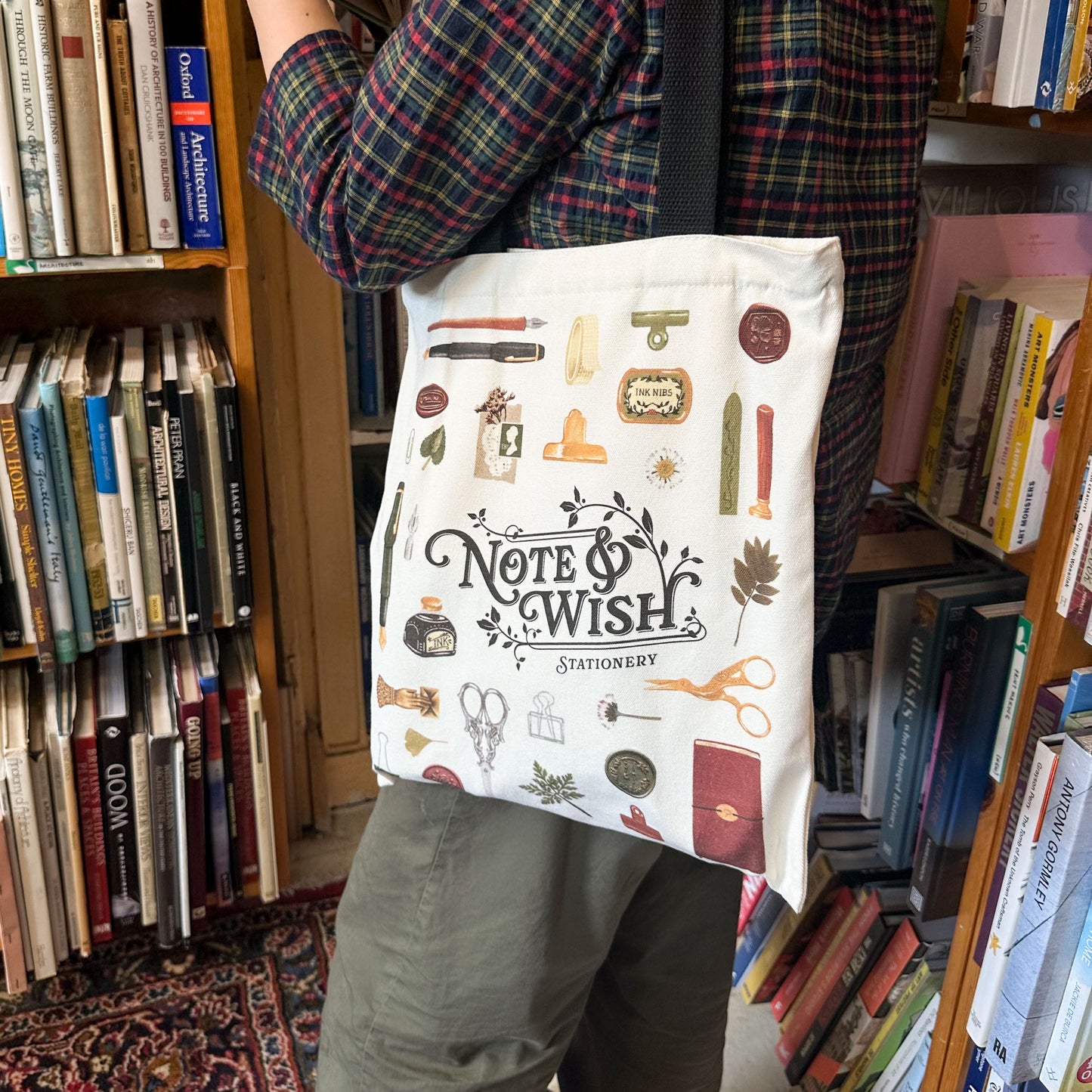 Stationery Essential Canvas Totebag