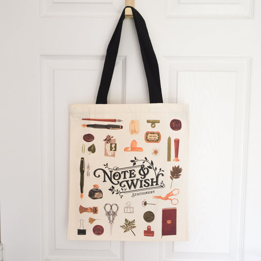 Stationery Essential Canvas Totebag