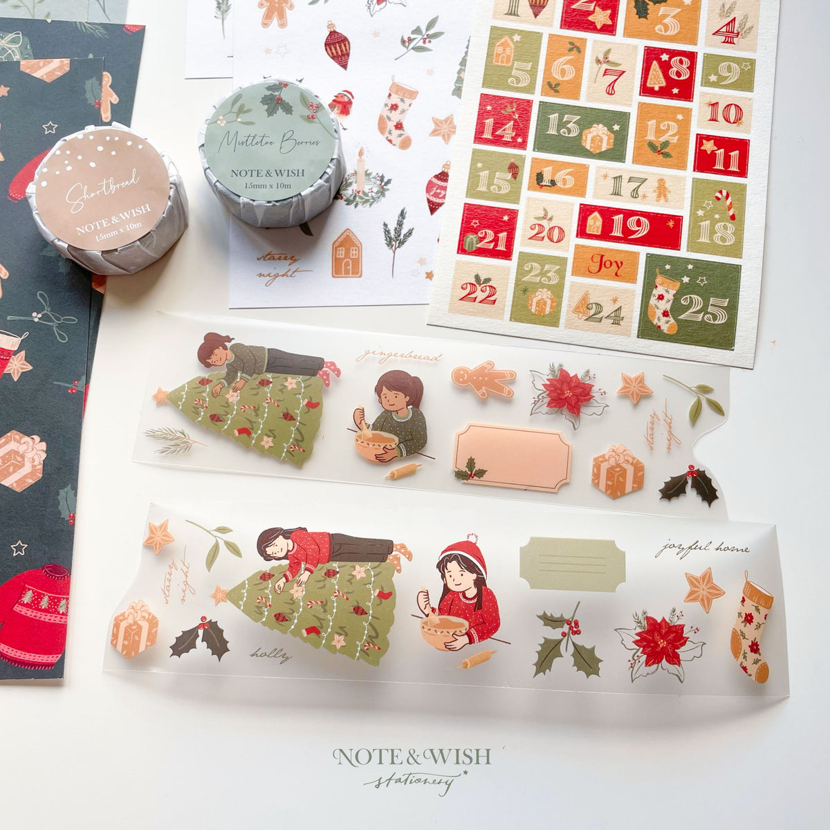 Festive Christmas Stationery Pack