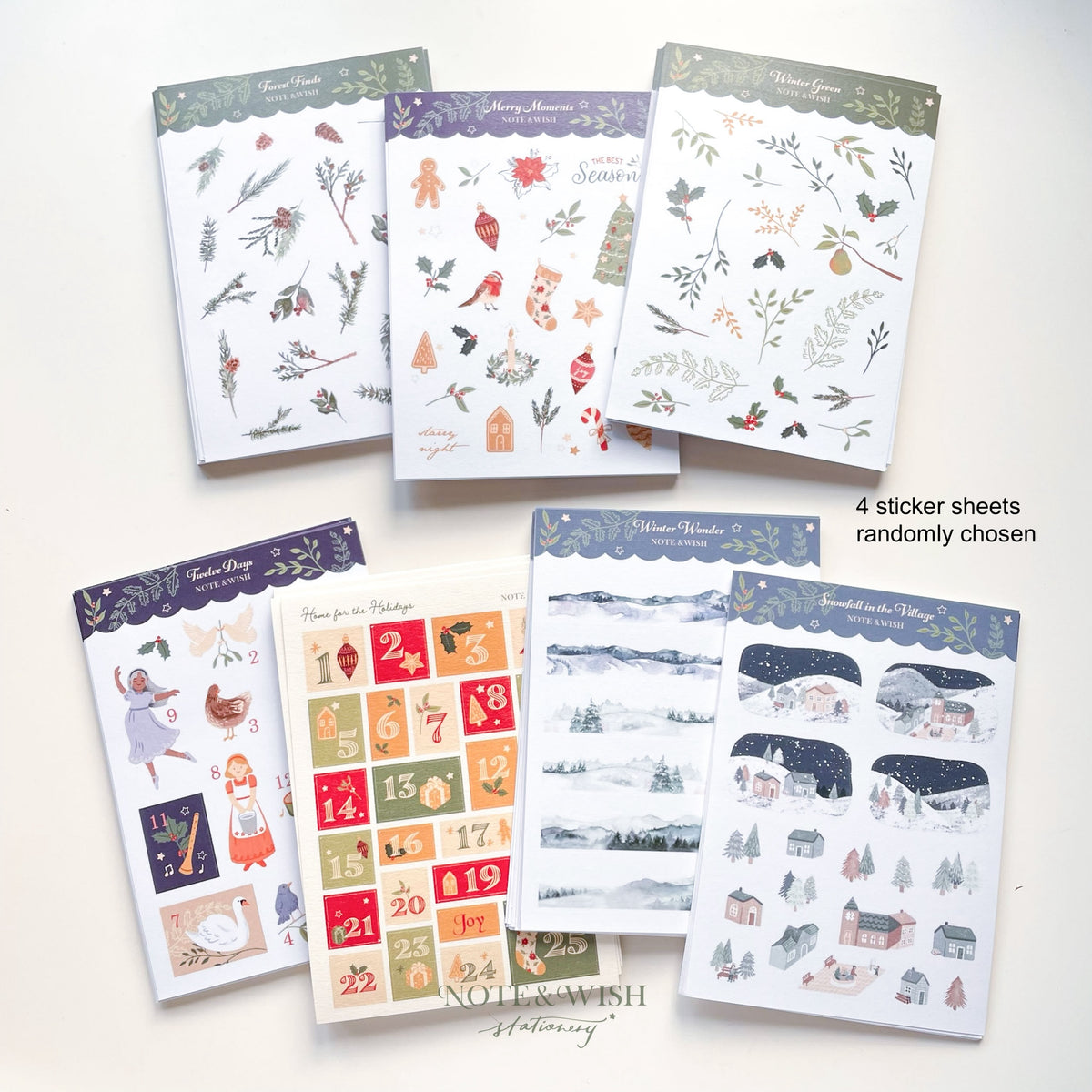 Festive Christmas Stationery Pack