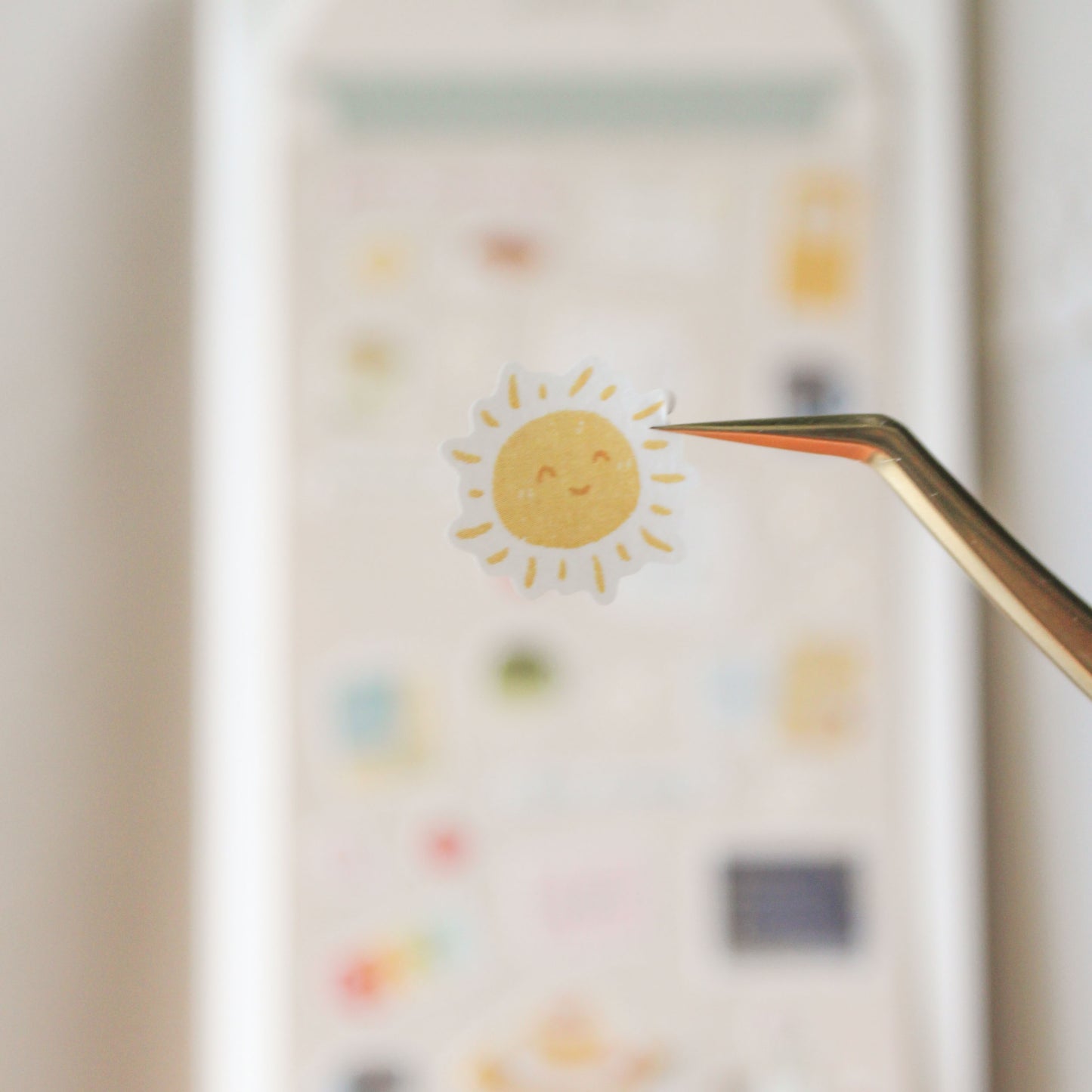 close up of sun illustration