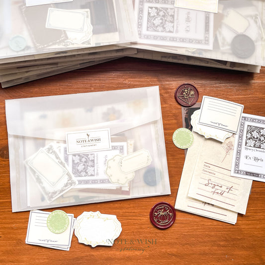 Vintage & Botanical Designed Ephemera Pack